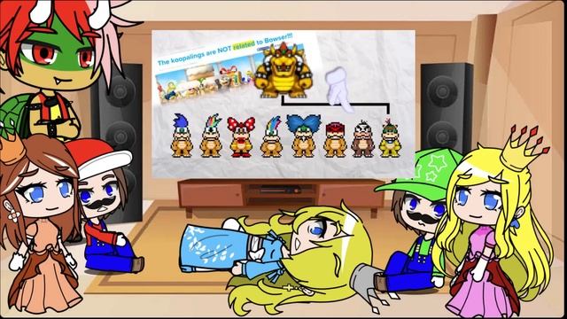Mario reacts to Bowser's Broken Home | Gacha Club | Game Theory смотреть онлайн