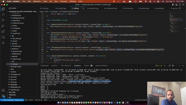 Golang - Crash Course Session 5 - Go Context Package смотреть онлайн