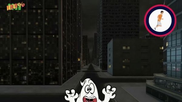 Ghostbusters Slimer Run ?| Kids  Brain Break |  GoNoodle Inspired