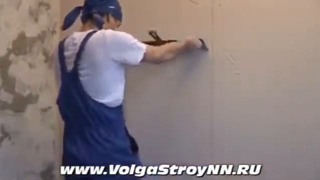 Штукатурка стен своими руками, выравнивание стены смотреть онлайн