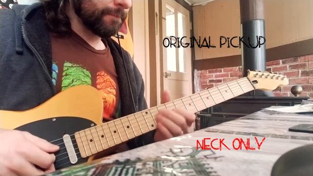 I took the silver cover off my Telecaster neck pickup смотреть онлайн