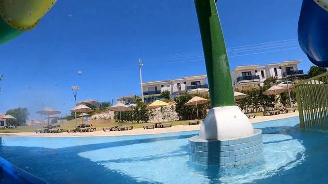 My day in Oasis aqua park (Water Slide ) Türkiye-İzmir Alaçatı смотреть онлайн