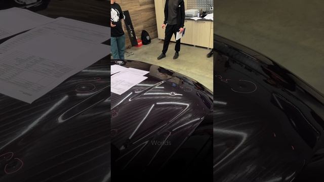 Ремонт автомобиля после града