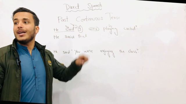 How to change past continuous tense into indirect speech//Direct and indirect speech смотреть онлайн
