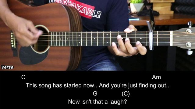 End Of Beginning - Djo | EASY Guitar Tutorial with Chords / Lyrics - Guitar Lessons смотреть онлайн