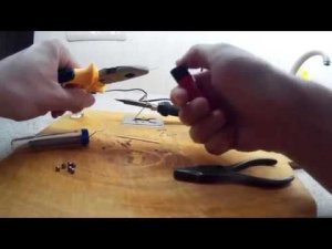 Пайка вольфрамовых мормышек. Первый опыт паяния