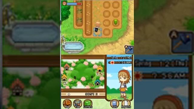 Harvest Moon The Tale of Two Towns How to Make and Fix trenches смотреть онлайн