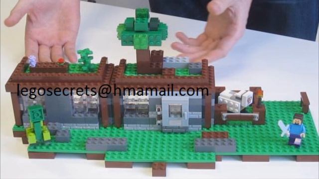 LEGO Minecraft The First Night (21115) & The Mine (21118) смотреть онлайн