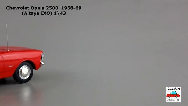 Chevrolet Opala 2500  1968-69 (Altaya IXO)  1\43