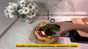 Запеченный сыр Камамбер в духовке с помидорами Черри и Чесноком. #камамбер #сыр  #camembert #черри