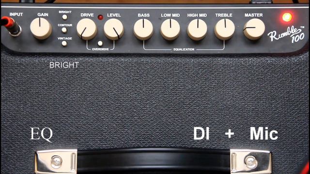 Fender Rumble 100 + Fender Precision Steve Harris смотреть онлайн