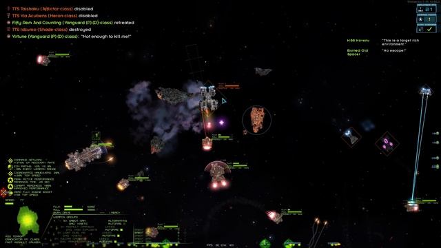 Starsector - Junk Fleet vs Various Ships смотреть онлайн