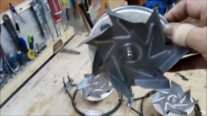 Двигатель (мотор) вентилятора конвекции  с тэном  для коптильни