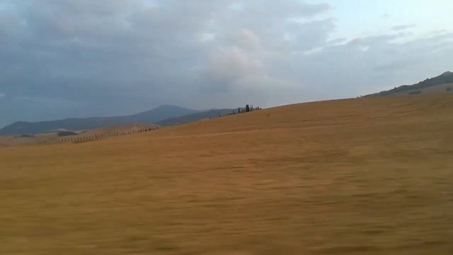 На машине по Валь д'Орча - Тоскана - Закат (rus) смотреть онлайн