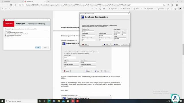 PRIMVERA P6 INSTALLATION смотреть онлайн