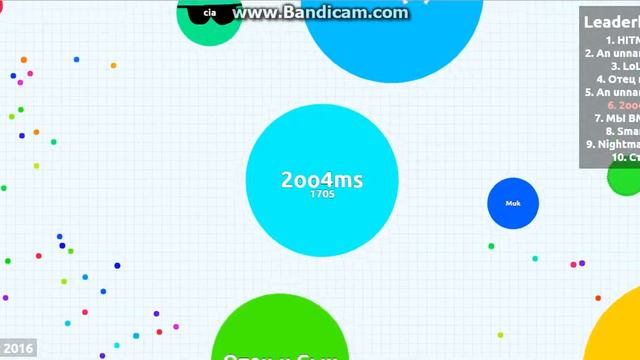 Agar.io #2 Ура ТОП 1 Место смотреть онлайн