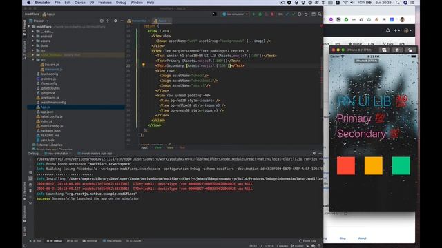 #4 - ThemeManager | REACT-NATIVE-UI-LIB Overview смотреть онлайн