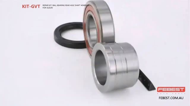 KIT-GVT REPAIR KIT, BALL BEARING REAR AXLE SHAFT 40X80X23 FOR SUZUKI смотреть онлайн
