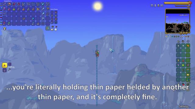 Using strange Terraria items that questions your item choices... смотреть онлайн