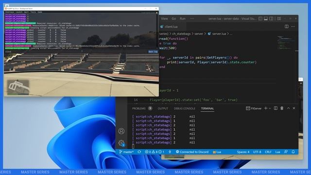 How to use State Bags (FiveM Lua Scripting Master Series) смотреть онлайн