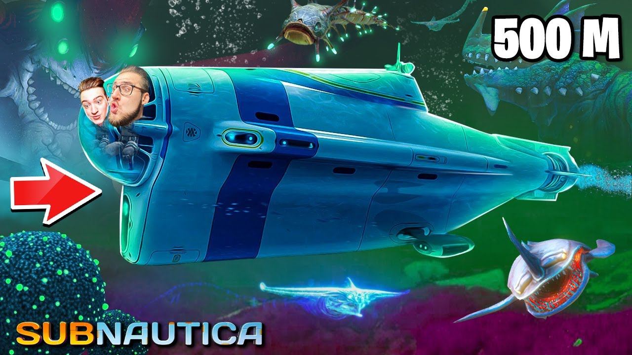 ОТПРАВИЛИСЬ В ЭКСПЕДИЦИЮ НА ПОДЛОДКЕ - ДЕНЬ 1! ГЛУБИНА 500 МЕТРОВ! ВЫЖИВАНИЕ В КООП В SUBNAUTICA #12 смотреть онлайн