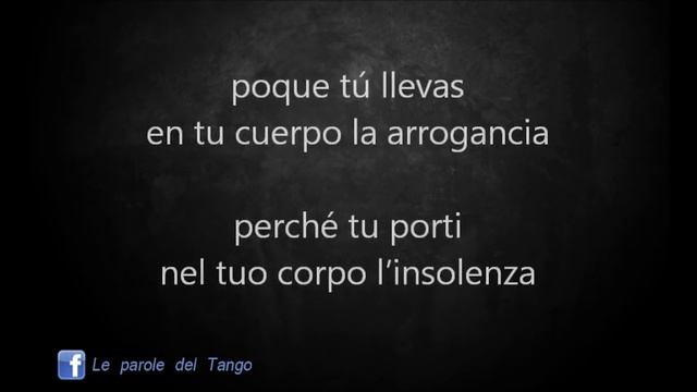 SILUETA PORTEÑA - Canaro - Traduzione in italiano смотреть онлайн