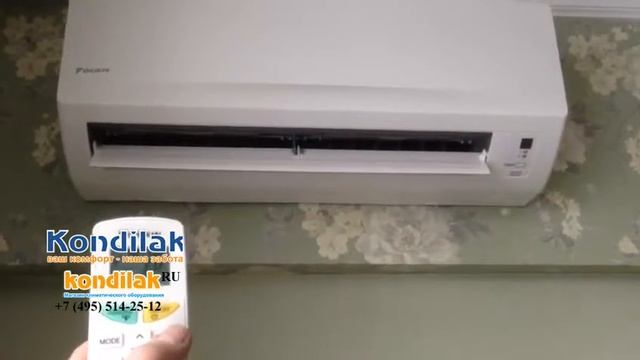 Кондиционер Daikin FTXB25C / RXB25C Видео обзор модели после монтажа смотреть онлайн