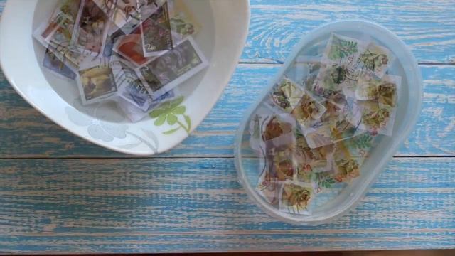 Почтовый лайфхак №1: как отклеить марки с конверта смотреть онлайн