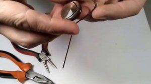 КАК СДЕЛАТЬ ИЗ МЕДНОЙ ПРОВОЛОКИ КУЛОН НА ЦЕПОЧКЕ. ЧАСТЬ 1