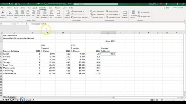 Excel Module 5 Textbook Project Part 1 смотреть онлайн