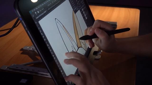 Работа сенсорного интерактивного дисплея Artist Pro 16TP с компьютерами или ноутбуками с ОС Windows смотреть онлайн