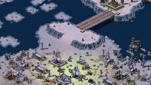 Red Alert 2 | Extra Hard Mod | Island defenses engaged vs brutal Ai смотреть онлайн