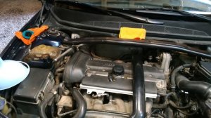 Замена антифриза. Volvo S60, S80, V70, XC. How to Change Coolant.