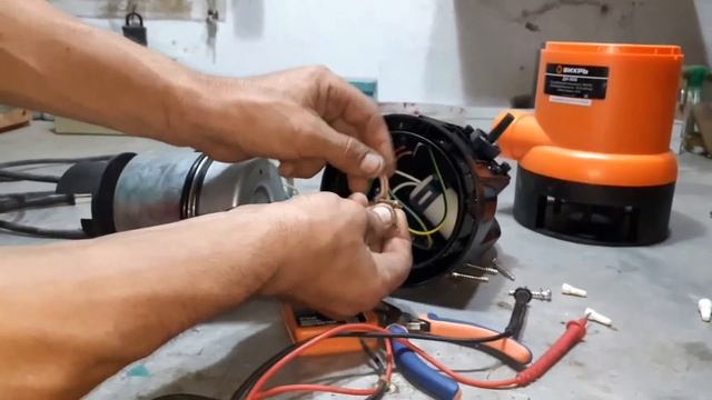 Не работает насос Вихрь.