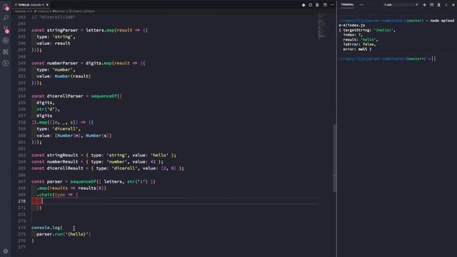 Contextual Parsing With The Chain Method [Parser Combinators From Scratch] Episode 4 смотреть онлайн