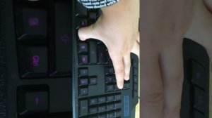 Как включить подсветку на клавиатуре Gambird