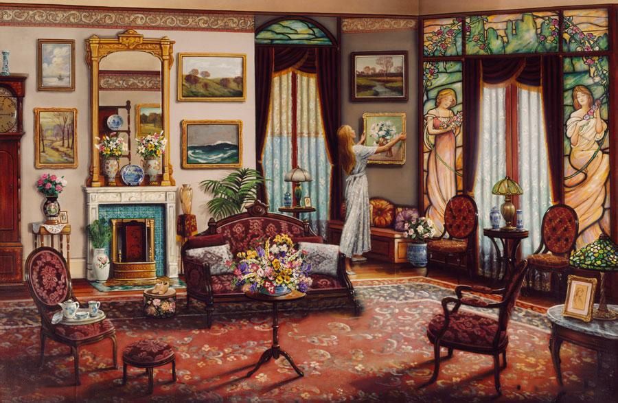 Интерьер в мировой живописи / Буктрейлер смотреть онлайн