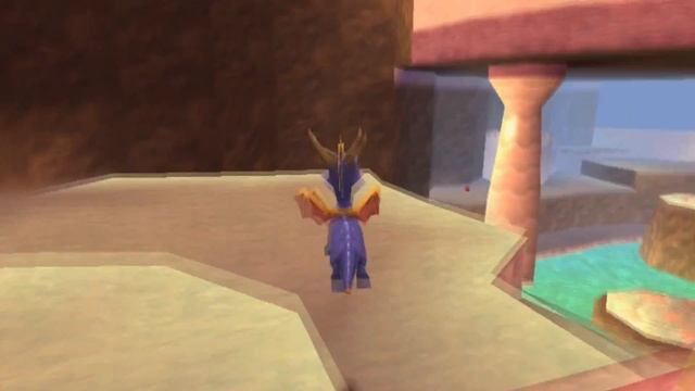 Прохождение Spyro 2: Ripto's Rage (PS) #15 - Shady Oasis смотреть онлайн