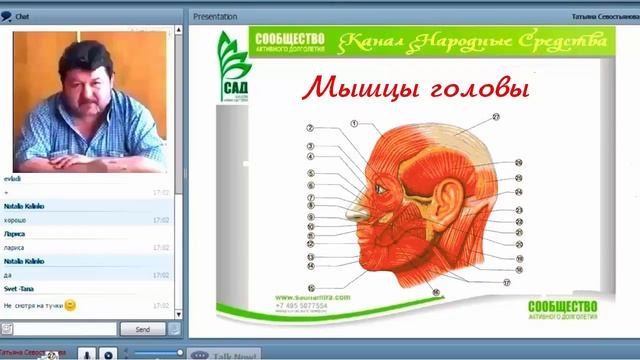 САД Мышцы головы, функции ч 2 Роль Флуревитов Рытиков В 05 10 16 смотреть онлайн