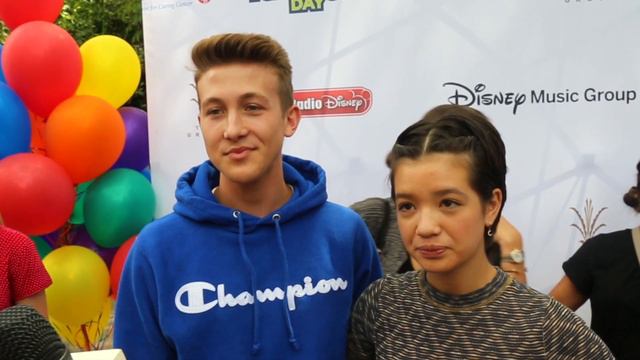 Luke & Peyton Talk Tyrus & Season 3 of Andi Mack смотреть онлайн