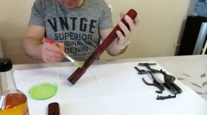 КАК ЛАКИРОВАТЬ ПРИКЛАД И ЦЕВЬЁ / РЕСТАВРАЦИЯ РУЖЬЯ / ТОЗ-БМ / КАК ПРАВИЛЬНО ЛАКИРОВАТЬ РУЖЬЁ