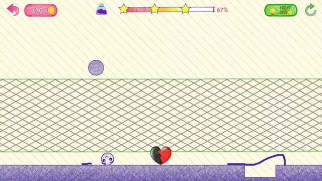 Love Story : Draw Physics Line. Heal Love. Level 62. 3 Stars. смотреть онлайн