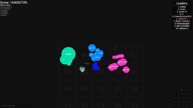 Agario Private Server How to git gud at Self Feed Mode смотреть онлайн