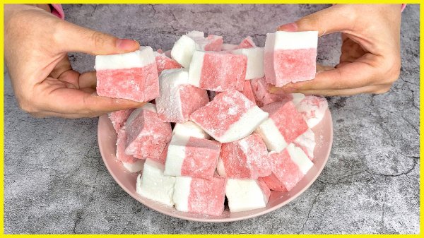 Желатин + Сахар + Вода! Самый простой рецепт Маршмеллоу! Как приготовить Маршмеллоу дома!