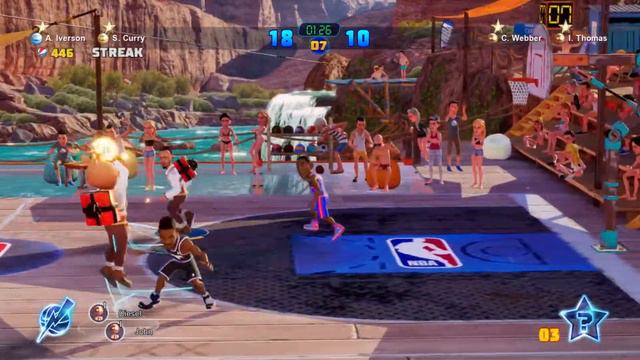 Steph Curry Super Combo NBA 2K Playgrounds 2 смотреть онлайн