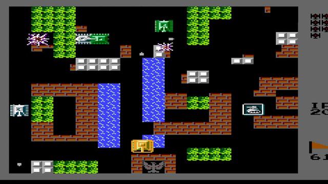 Battle City 1990 C (NES, 1990) Уровень 61 смотреть онлайн