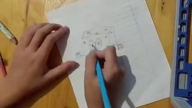 рисуем Спанч Боба смотреть онлайн