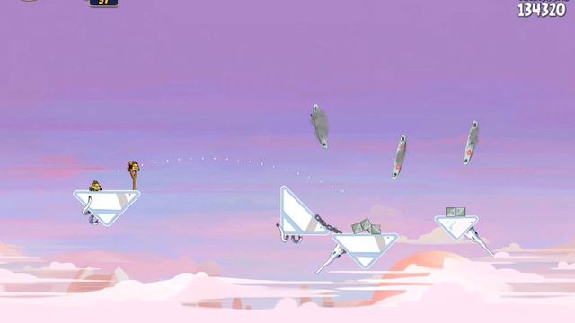 Angry Birds Star Wars Cloud City 4-1 - Прохождение на 3 Звезды смотреть онлайн
