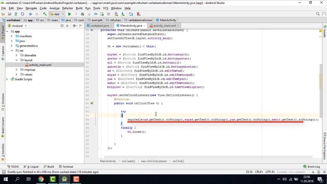 Android Studio -Veri tabanı (SQLite) Kullanımı (mobil uygulama yapımı) смотреть онлайн