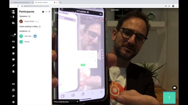Samba Live Video Conferencing Tutorial - Safari and iOS Support смотреть онлайн